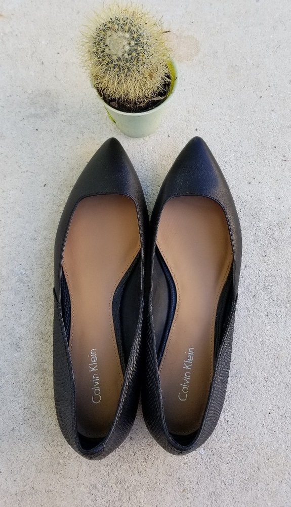🎉 NWOT Calvin Klein flats ☝️